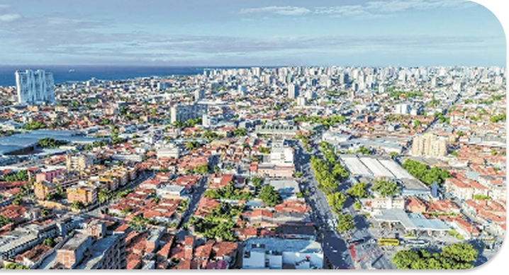 Vista aérea de Caucaia